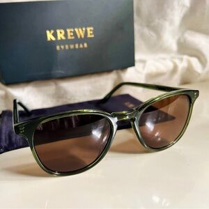 KREWE Sunglasses - OLIVIER - Bottle Green Polarized
